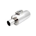 thumbnail image 1 of 7.5 in. 16 in. Body Length 3.5 in. Flanged Inlet Single Wall Out Varex Universal Round Muffler, 1 of 1