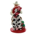 thumbnail image 1 of 7.5 in. Kurt Adler Fabric Mache Cowboy Ralphie Table Piece, 1 of 1