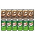 thumbnail image 1 of 7.5 oz Cans Variety Pack 24, 12 A&W Root Beer, 12 Canada Dry Ginger Ale, Pack of (12, 24), 1 of 1