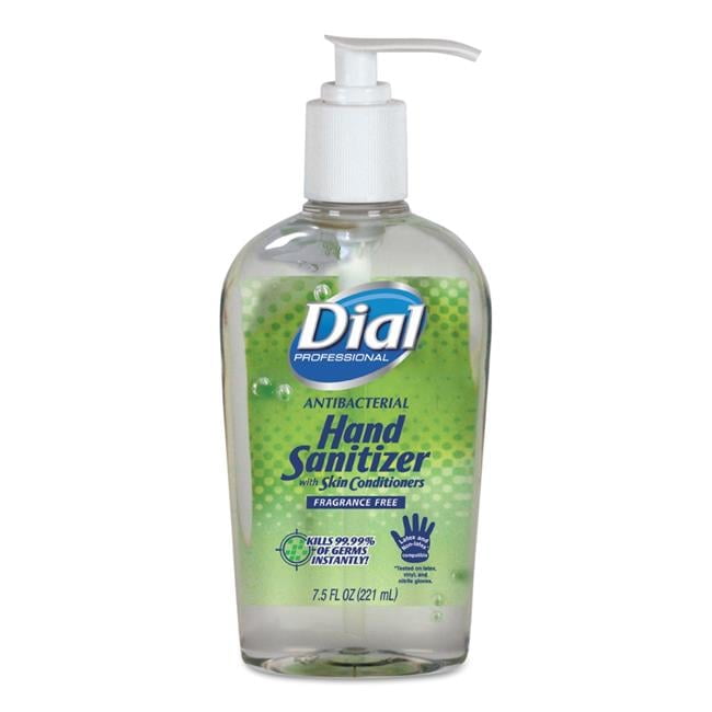 7.5 oz Dial hygienic with Moisturizers Gel Hand Sanitizer
