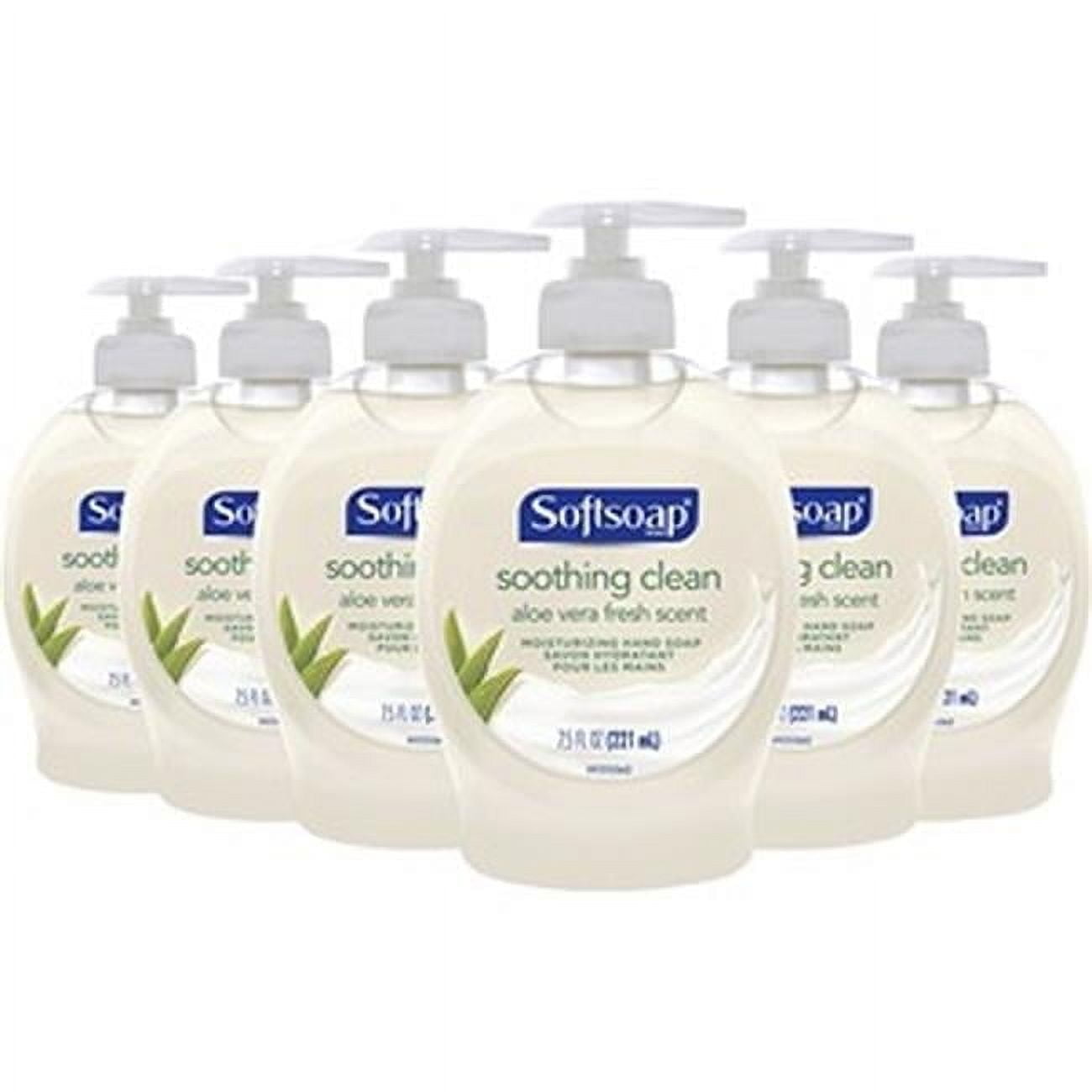 7.5 oz Soothing Liquid Hand Soap Pump, Pearl - Pack of 6