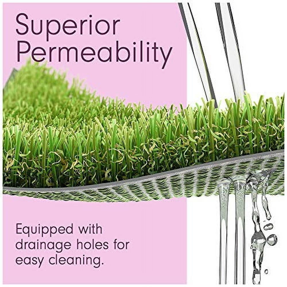 7.5 x 1 Feet Premium Deluxe Artificial Grass for Playgrounds [Indoor or ...