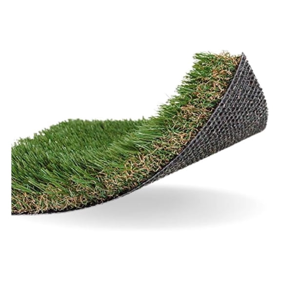 7.5 x 2 Feet Artificial Grass Mat for Lawn/Deluxe Realistic Synthetic Turf Rug [Thick Carpet of Fake Grass Patch Pads for Outdoor, Landscaping, Pets, Dogs, Puppy Potty, and Backyard]