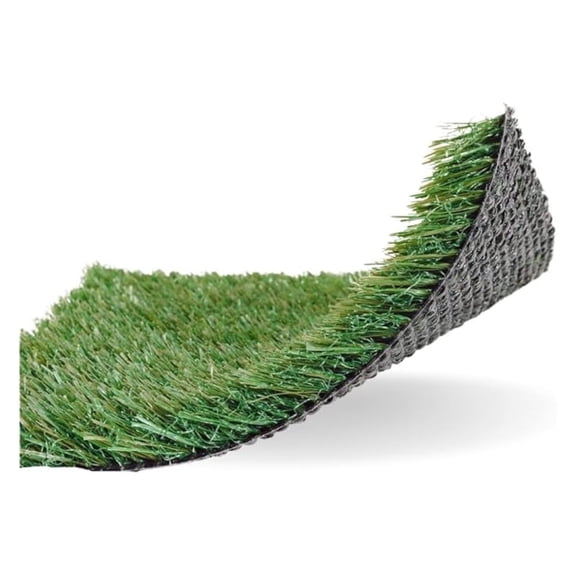 7.5 x 2 Feet Premium Synthetic Turf for Sports - Deluxe Artificial Grass [Indoor and Outdoor Athletic Mat for Agility Training, Fake Grass for Large Football Fields, Pet Dogs Potty Rugs]
