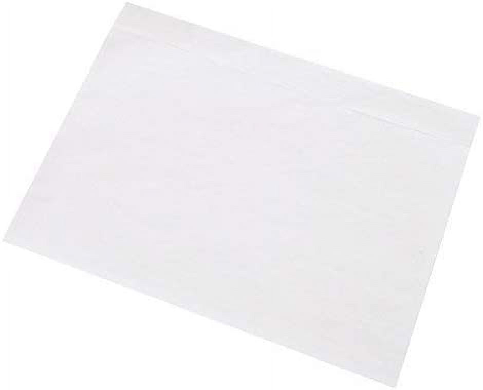 7.5" x 5.5" Clear Adhesive Top Loading Packing List / Shipping Label