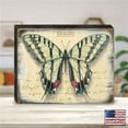 thumbnail image 1 of 7.5 x 5.5 in. Mykonos Vintage Butterfly Wooden Wall Art - Petite Size, 1 of 1