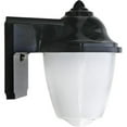 thumbnail image 1 of 7.50 x 8 x 6.50 in. 120 V 13 watts Polycarbonate Surface Mounted Wall Fixture Light with S13-GU-24 Flourescent Lamp, Black, 1 of 1