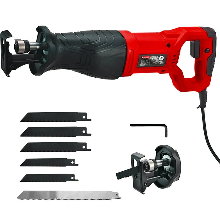7.5A Reciprocating Saw , Corded Electric Hand Saw for Cutting Wood Metal  and PVC 