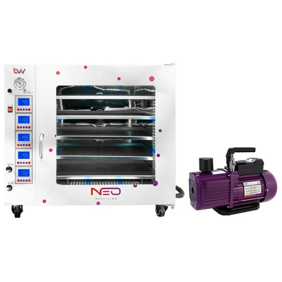 7.5CF BVV Neocision Lab Certified Vacuum Oven and 9CFM Two Stage Pump Kit