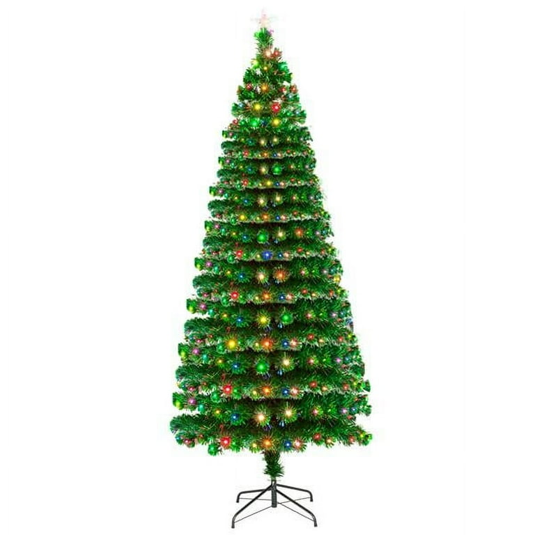 Fiber optic christmas tree 7.5 ft deals