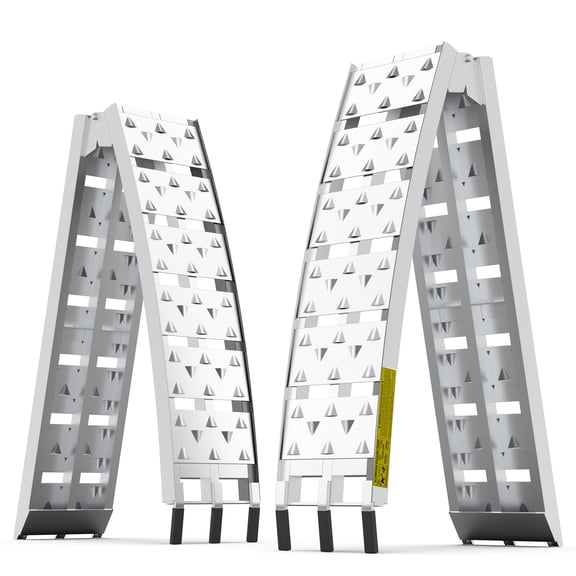 7.5FT Heavy Duty Aluminum Ramps 1500LB for Pickup Trucks