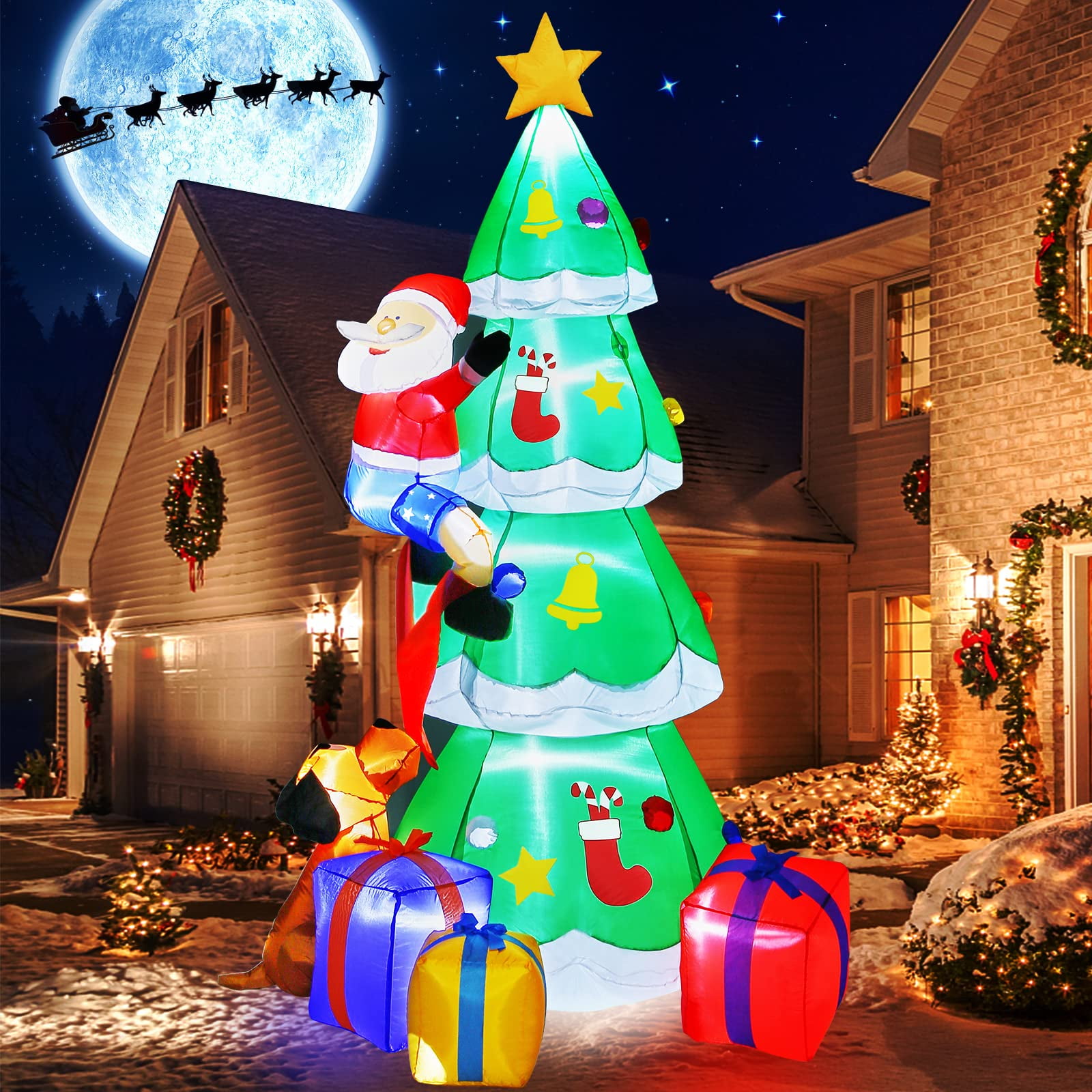 Funny Christmas Inflatable Yard Decorations: Bring Joy to Your Holidays