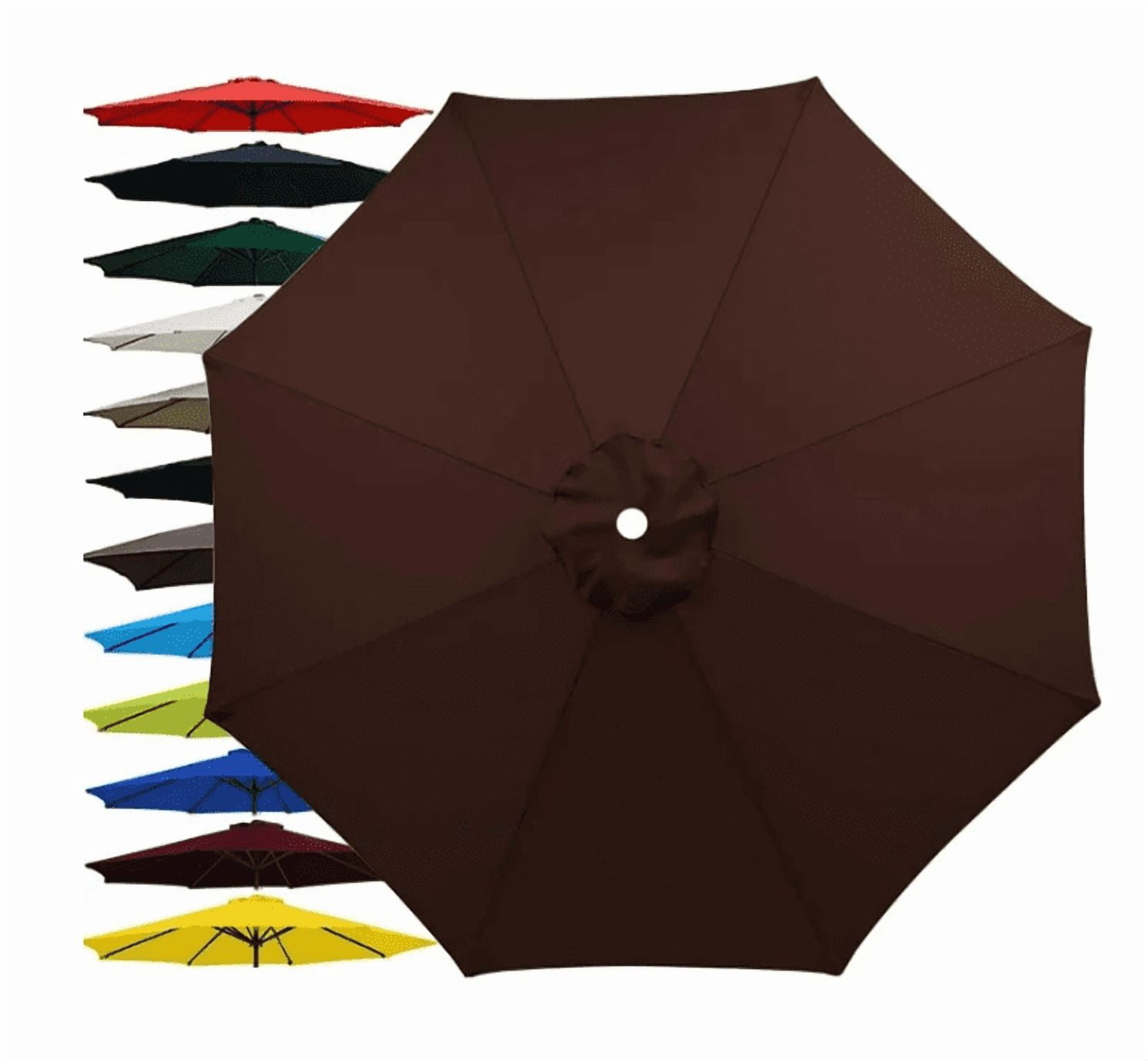 12 round patio umbrella replacement cover leoglint Outdoor Universal Canopy for 12x9 Ft Curved Outdoor Pergola Structure : Patio, Lawn & Garden and the builtin storage pouch keeps accessories tidy when not in use TheLAShop 15'x9' 12-Rib Patio Rectangular