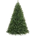 thumbnail image 1 of 7.5FT Realistic Green Spruce Unlit Artificial Holiday Christmas Tree with Sturdy Metal Stand, 1 of 7