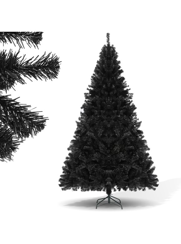 Black Christmas Trees