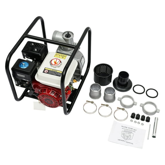 7.5HP Agricultural Water Pump with 210cc Engine, High Capacity 1000L/Min, Ideal for Irrigation, Fire Fighting, and Water Transfer