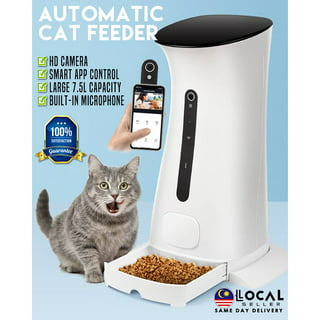 Smart Automatic Pet Feeder Dog Cat Treat Dispenser App WiFi Camera 7L –  WarehousesChoice