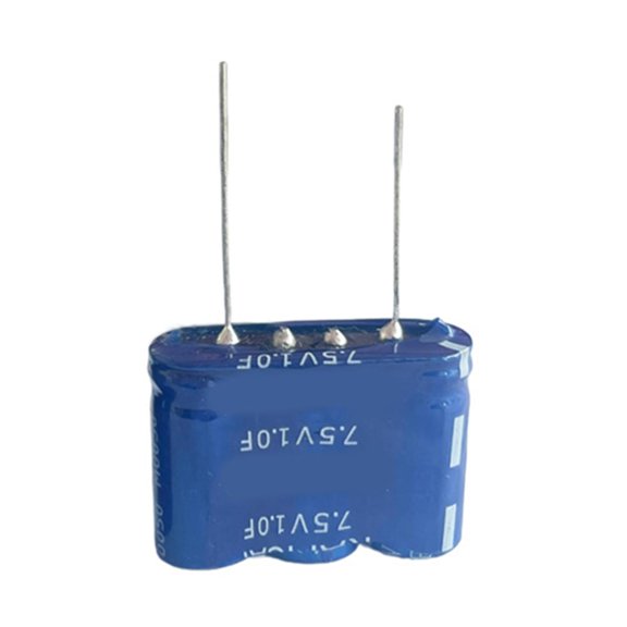 7.5V 1F Super Capacitor Highly Power Density Instantaneous Current Output Not Need Maintenance For Circuit Protections
