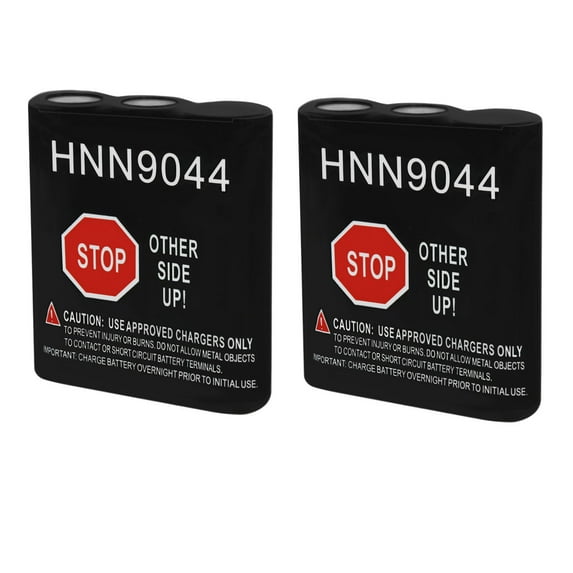 7.5V 600mAh Replacement for Motorola HNN9044A, HNN9044AR - 2 Pack