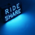 thumbnail image 1 of 7.5X4.5 Inch LED Light Sign for Cars, Text Message Windshield LED Car Sign with Suction Cups for Ride Drivers, 1 of 1
