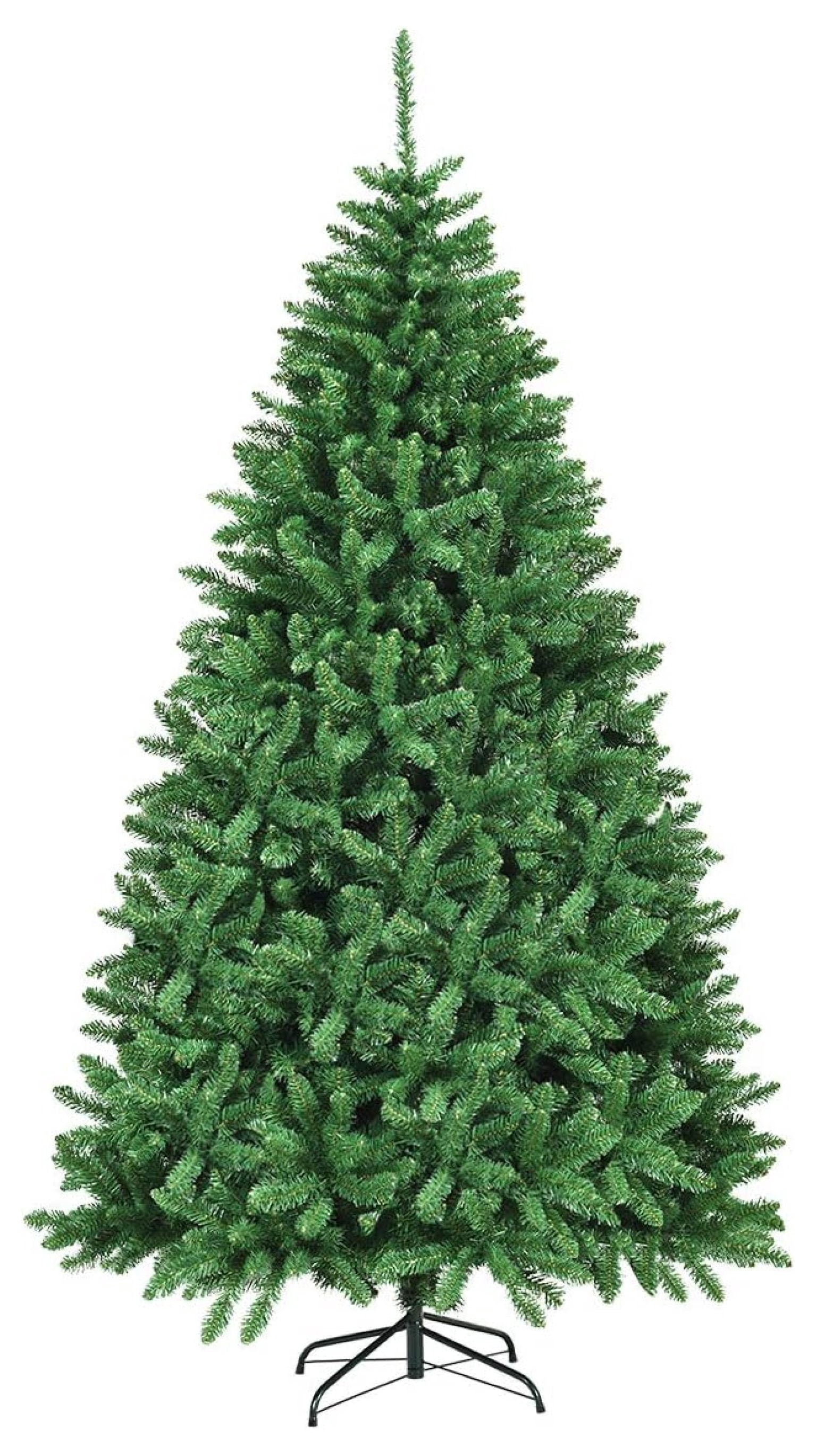 7.5ft Christmas Tree, Premium PVC Needles, Hinged Douglas Full Fir