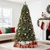 7.5ft Pre-Lit Christmas Tree, 550 Lights 1346 Tips Spruce,Premium 7.5ft spruce with 1346 tips & 550 lights. Grand festive backdrop for spacious dining rooms