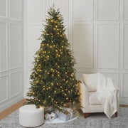 7.5ft. Pre-Lit Norfolk Pine Artificial Christmas Tree, Warm White Twinkle LED Lights by Ashland