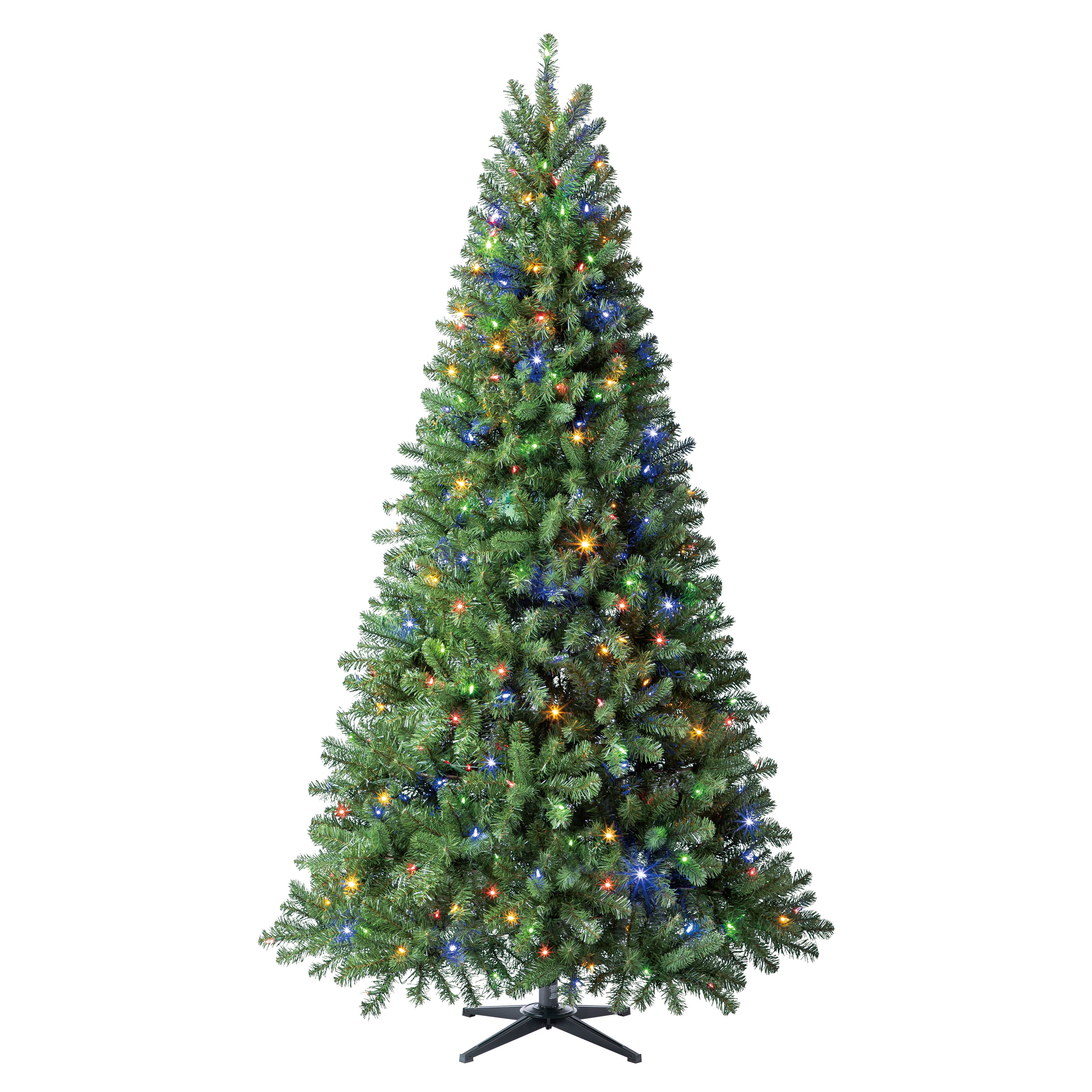 7.5ft. PreLit Whistler Pine Artificial Christmas Tree, Color Changing