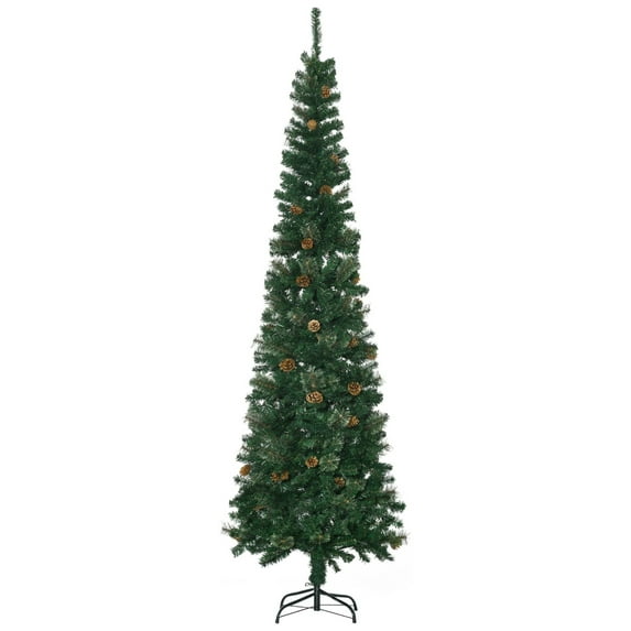 75 Unlit Slim Christmas Tree