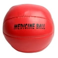 thumbnail image 1 of 7.5in Plyometric/medicine ball 2kg, 4.4 lb, red, 1 of 1