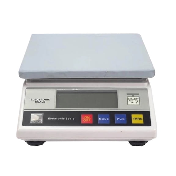 7.5kg X 0.1g Industrial Balance Counting Table, Digital Precision Weighing Scale, Top Scale Electronic Laboratory Balance 457A ,Hand & Power Tool