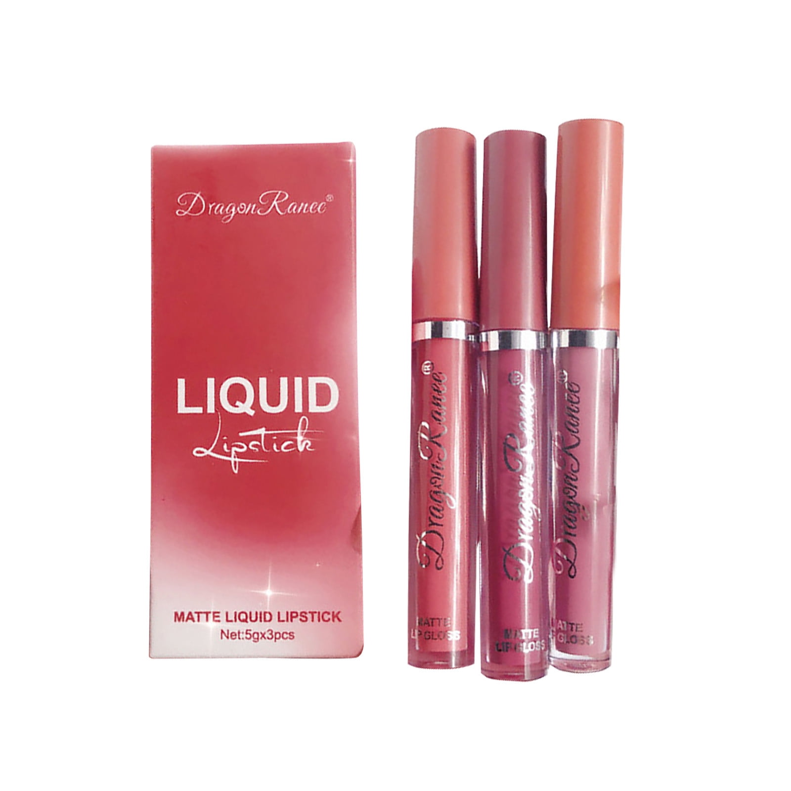 7.5ml 18 color lip gloss 3 box set matte waterproof longlasting