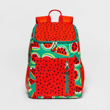 7.5qt Backpack Cooler Watermelon - Sun Squad