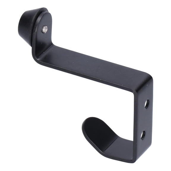 7.5x9cm Stainless Steel Door Stopper & Hook with Mounting Hardware, Wall-Mounted Coat Hanger for Bathroom Office, 2.3mm Thick Anti-Rust Door Holder