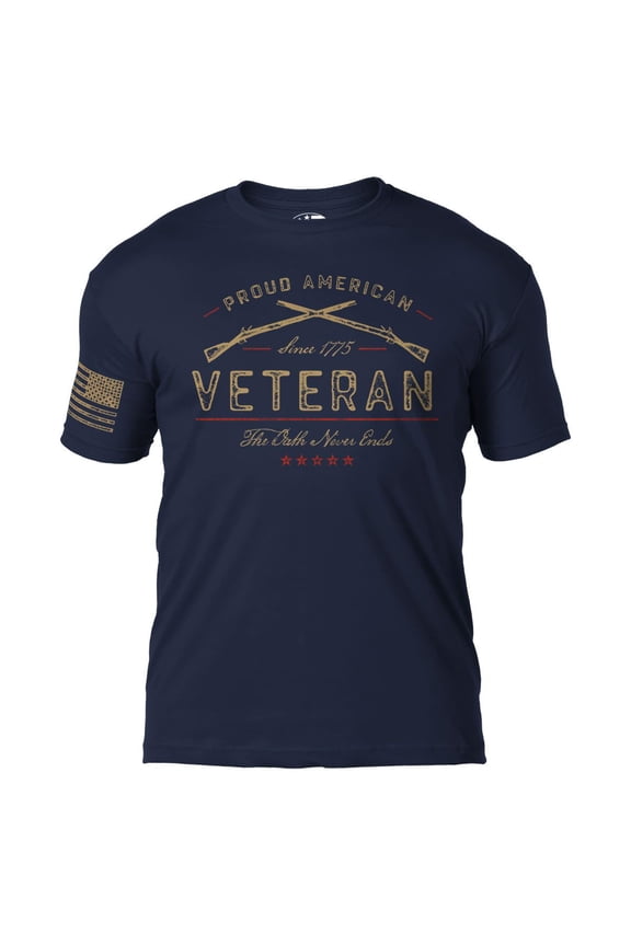 The Oath Never Ends U.S. Veteran Men's T-Shirt XX-Large
