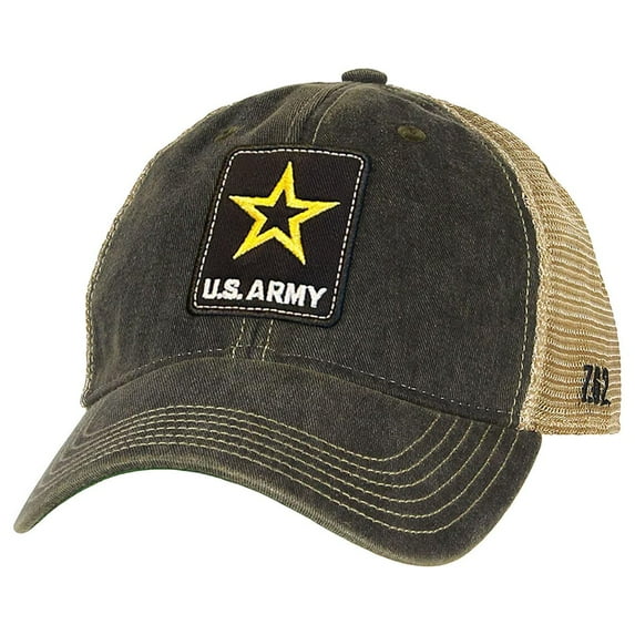 7.62 Design U.S. Army Logo Vintage Trucker Hat Black