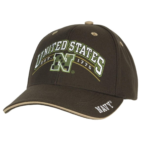 7.62 Design U.S. Navy Arched Baseball Cap Brown