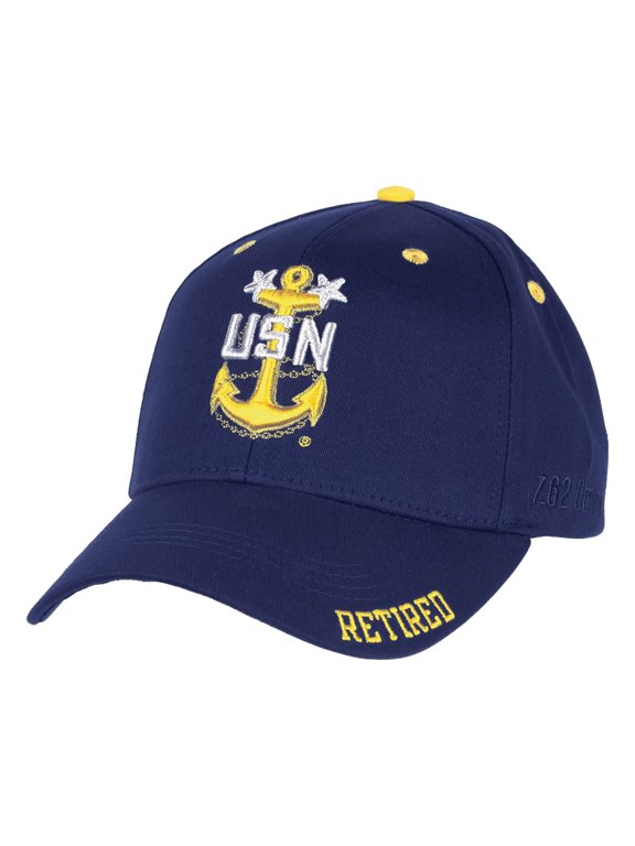 U.S. Navy Retired Master Chief Baseball Hat Navy