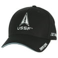 thumbnail image 1 of 7.62 Design U.S. Space Force Logo Twill Baseball Hat Black, 1 of 4
