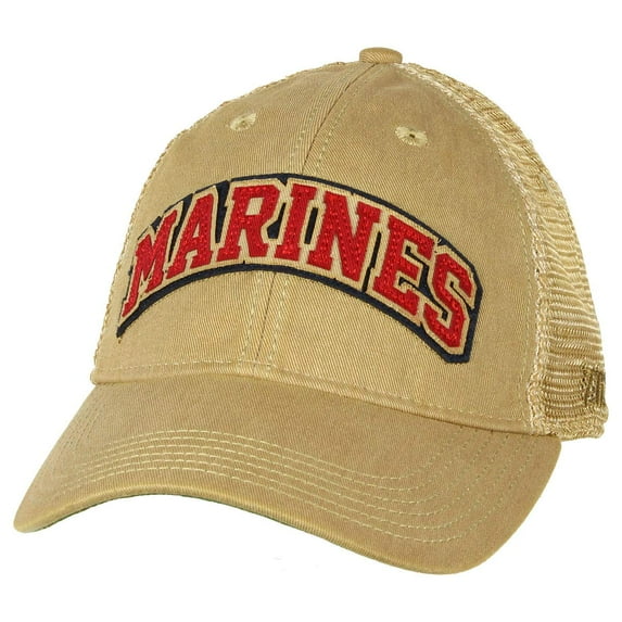 7.62 Design USMC Arched Vintage Trucker Hat Stone