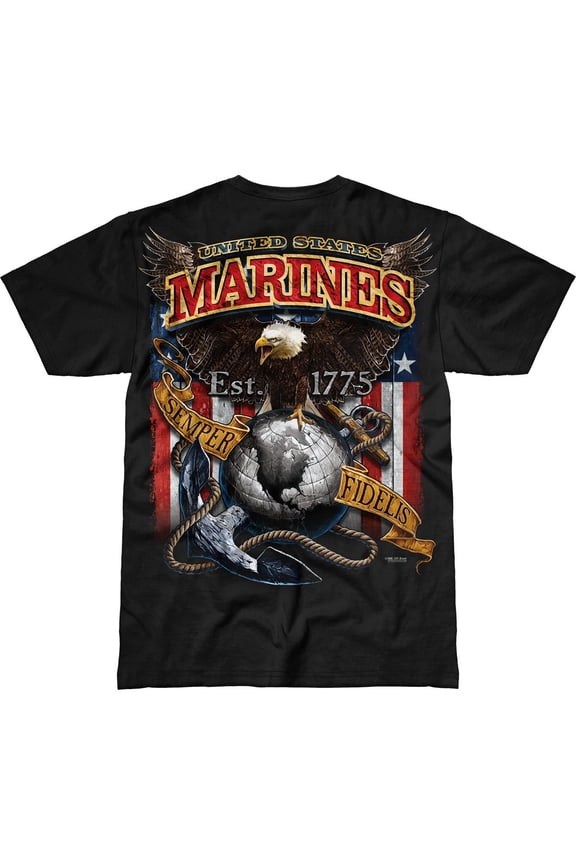USMC 'Fighting Eagle' Men's Battlespace T-Shirt 2X