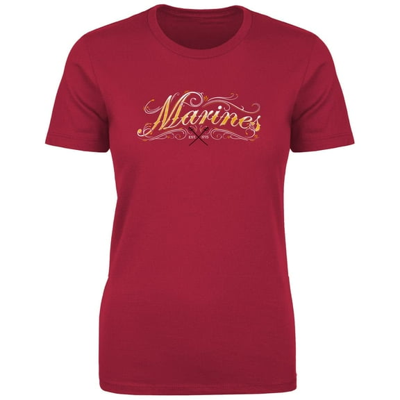 7.62 Design USMC Ornate Women's T-Shirt