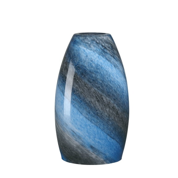 7.64 in. Blue Bubble Pattern Pendant Light Shade 1 Pack