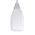 thumbnail image 1 of 7.64 in. Milk Shiny Fish Scale Pattern Pendant Light Shade 1 Pack, 1 of 8