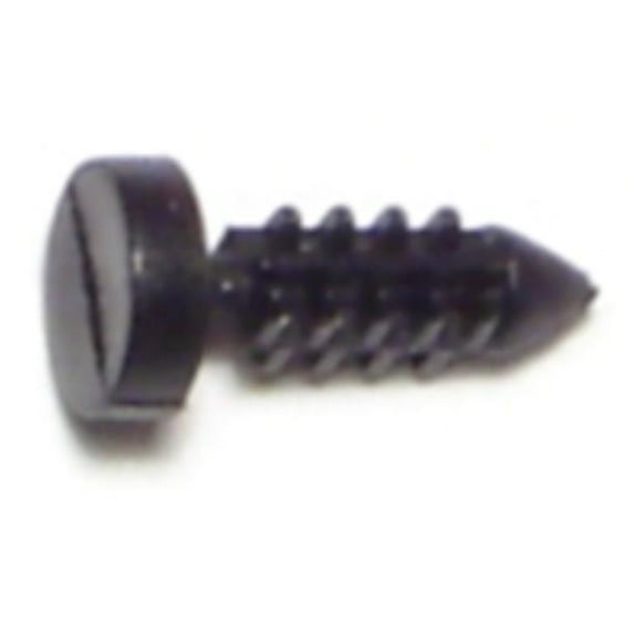 7/64" x 0.4" Black Plastic Hole Flex Retainers (10 pcs.)