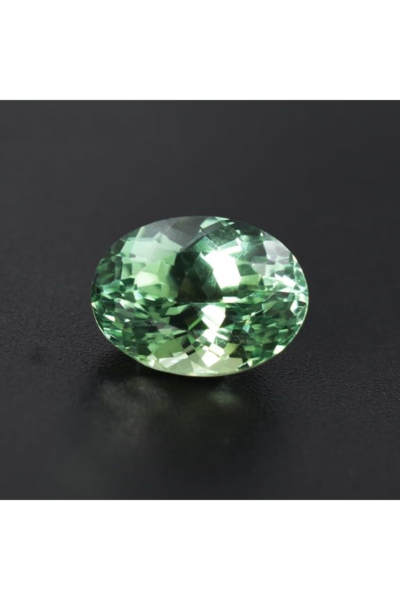 7.67 Ct CERTIFIED Natural Sapphire Perfect Oval Cut Bluish Green Loose Gemstone