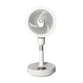 thumbnail image 1 of 7.6inch Air Circulator Fan 4-speed Table Fan with Remote Control 10000mAh Rechargeable Timing Fan for Summer Trips, 1 of 8