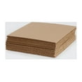 thumbnail image 1 of 7 7/8 x 7 7/8" Corrugated Cardboard Layer Pads 200#/ect-32 Kraft Sheets [Top Layering Protection] 100 Pack, 1 of 1