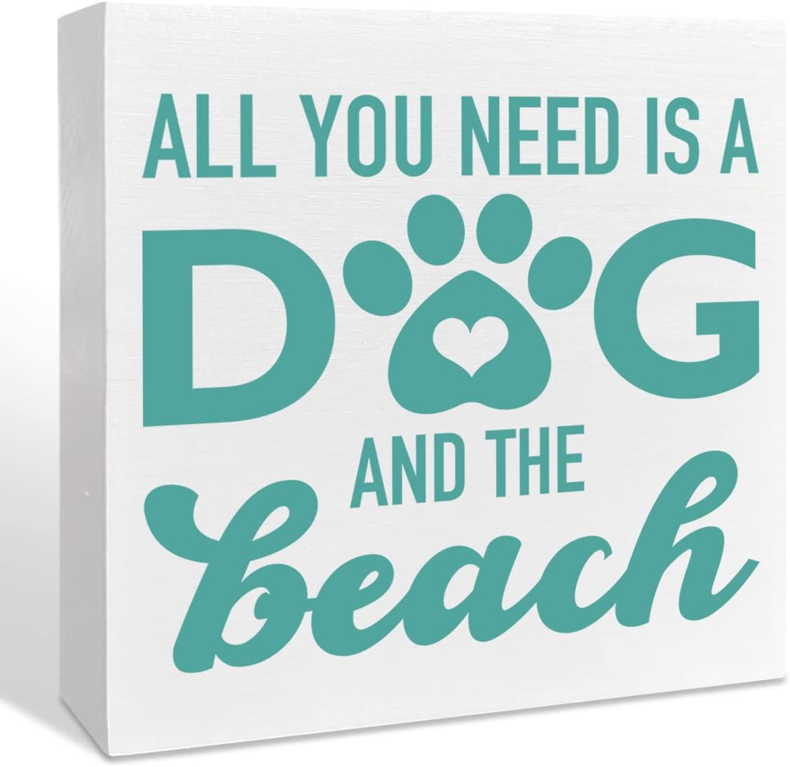 7"×7" Bathroom Rules Wooden Box WoodSummer Beach Decor for Home Bedroom