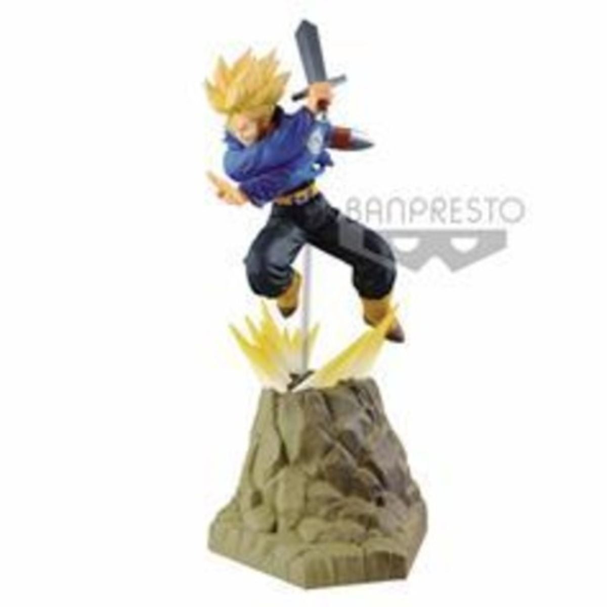 Dragon Ball Z Trunks Anime Figure Con Spada 25cm Statua Da Collezione